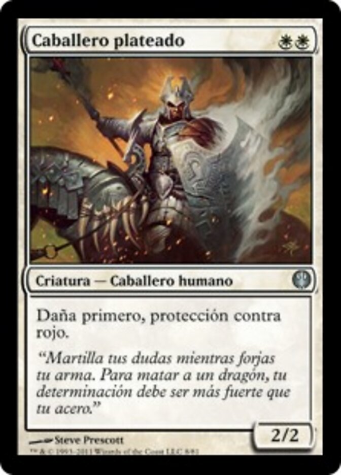 Caballero plateado