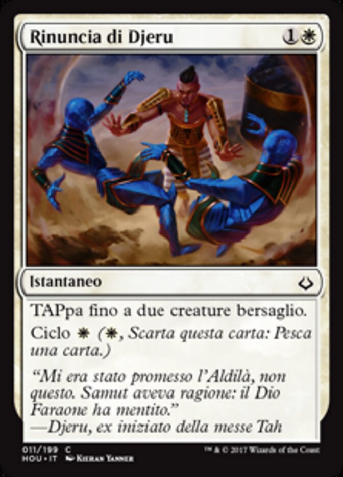 Rinuncia di Djeru
