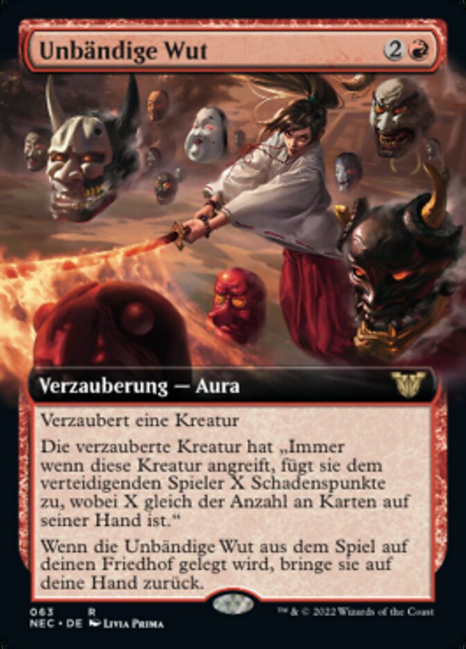 Unbändige Wut