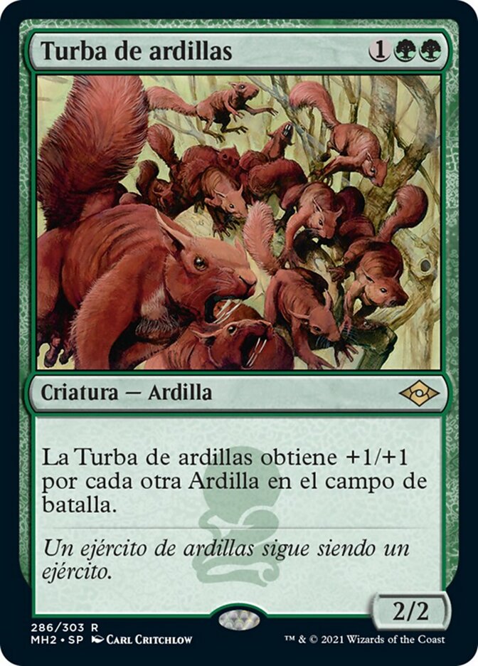 Turba de ardillas