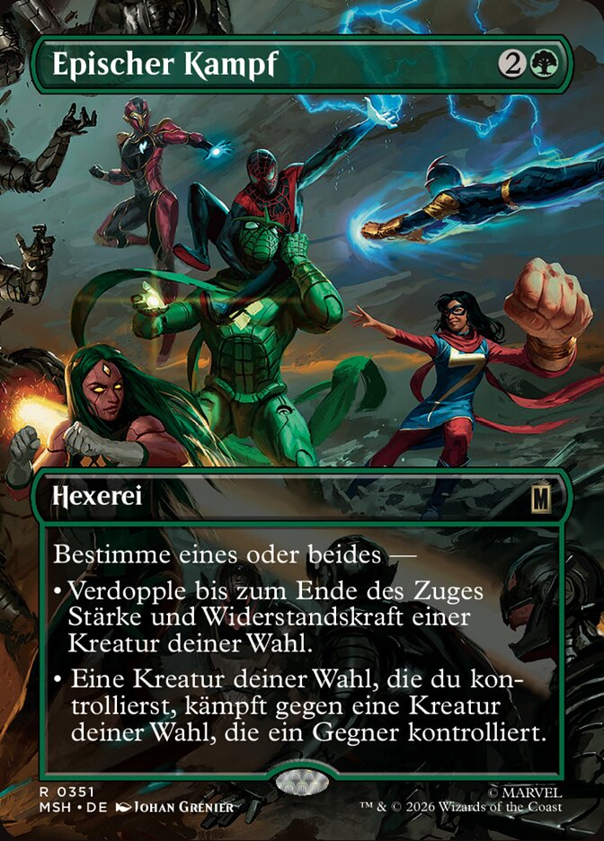 Epischer Kampf
