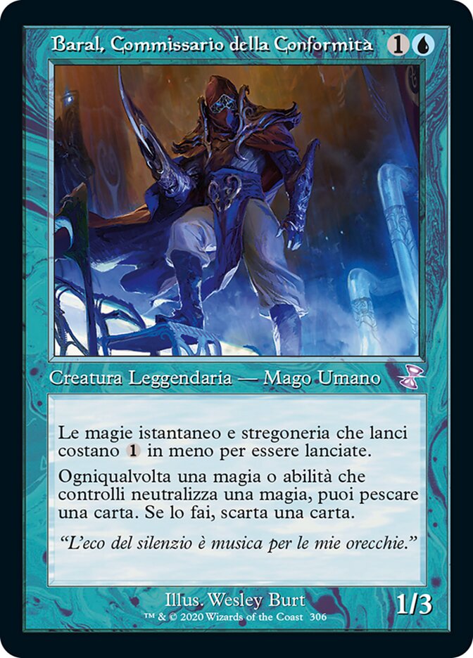 Baral, Commissario della Conformità