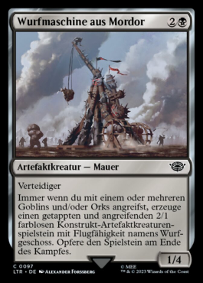 Wurfmaschine aus Mordor