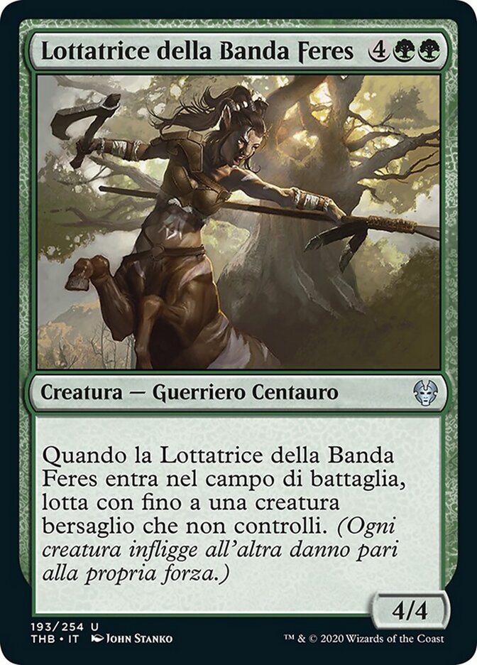 Lottatrice della Banda Feres