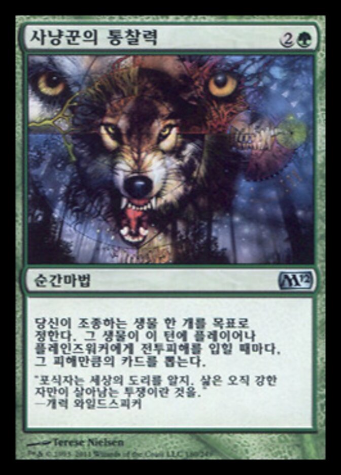 사냥꾼의 통찰력