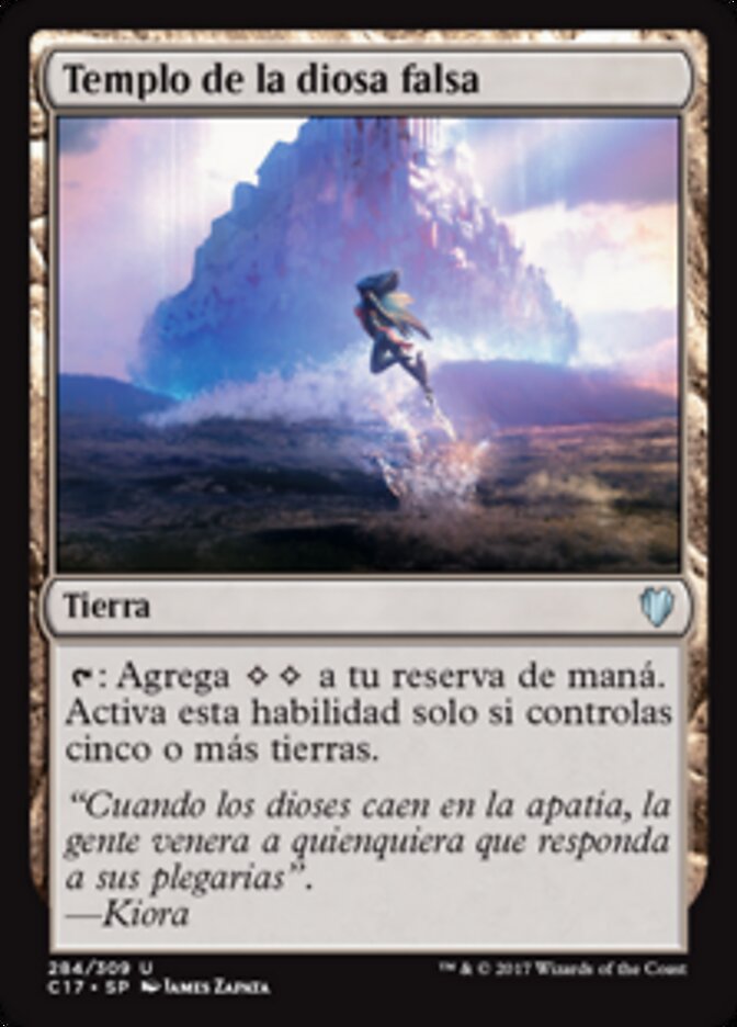 Templo de la diosa falsa