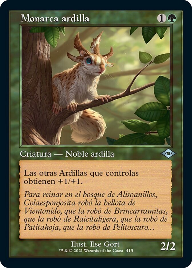 Monarca ardilla