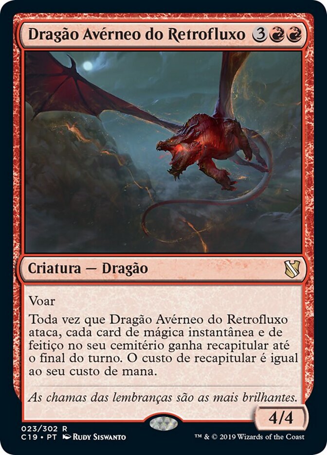 Dragão Avérneo do Retrofluxo