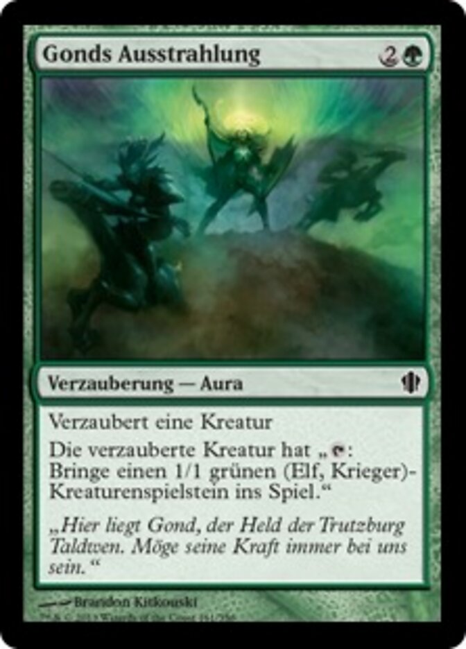 Gonds Ausstrahlung