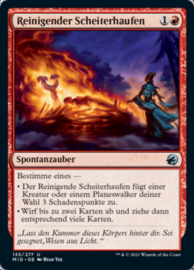 Reinigender Scheiterhaufen