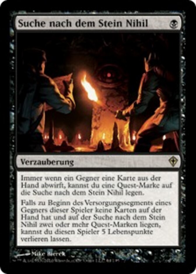 Suche nach dem Stein Nihil