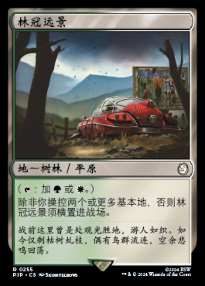 林冠远景