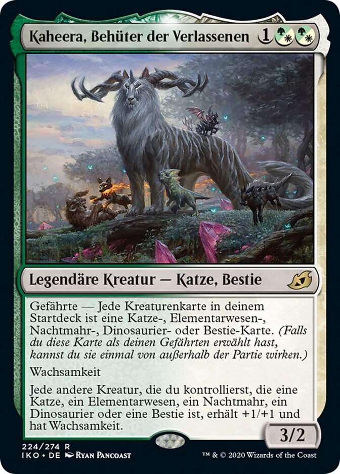Kaheera, Behüter der Verlassenen