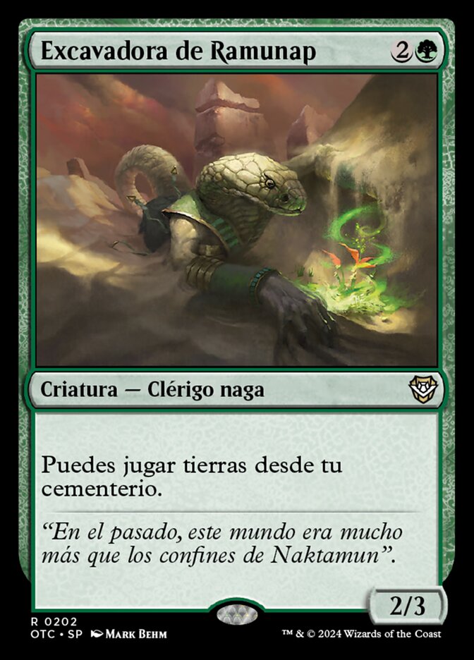 Excavadora de Ramunap