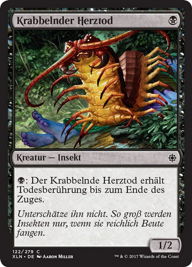 Krabbelnder Herztod