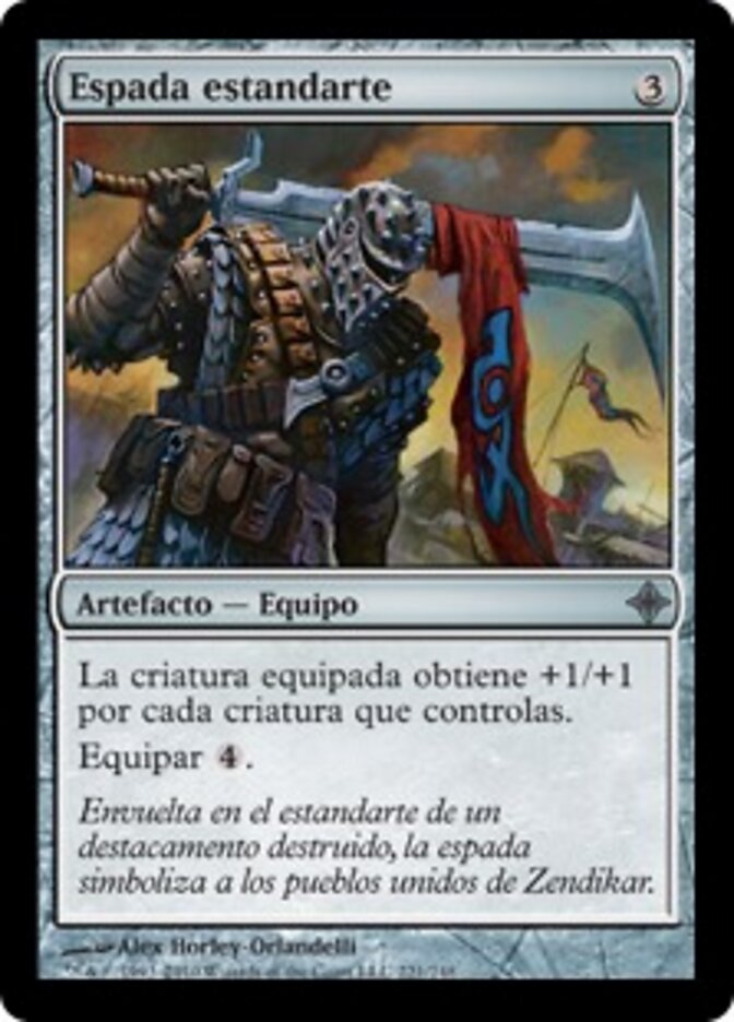 Espada estandarte
