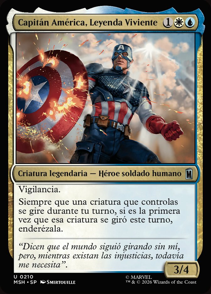 Capitán América, Leyenda Viviente