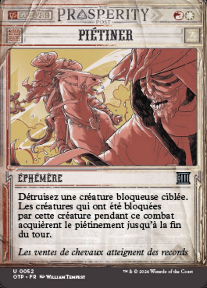 Piétiner