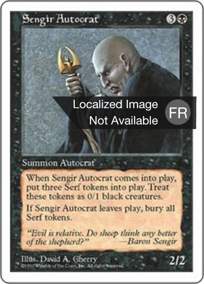 Autocrate sengien