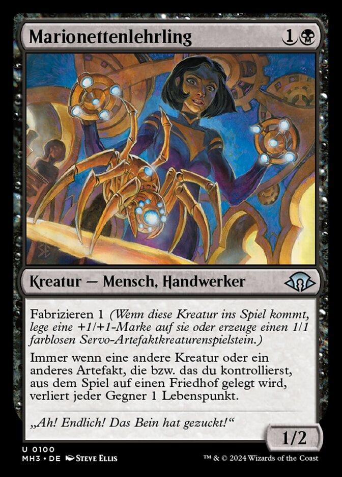Marionettenlehrling