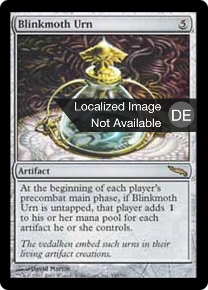 Blinkmottenurne
