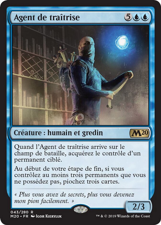 Agent de traîtrise