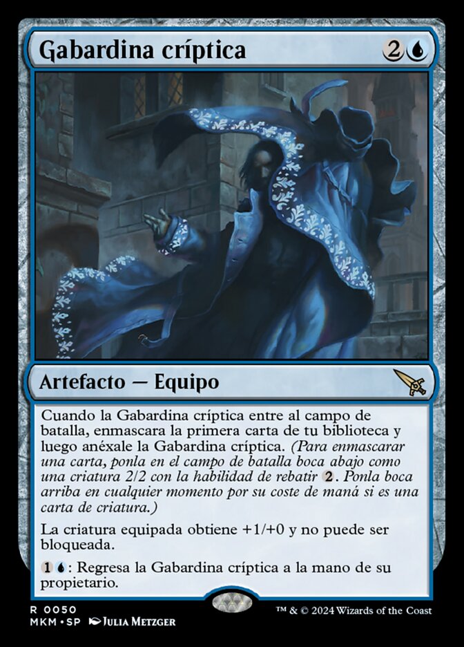 Gabardina críptica