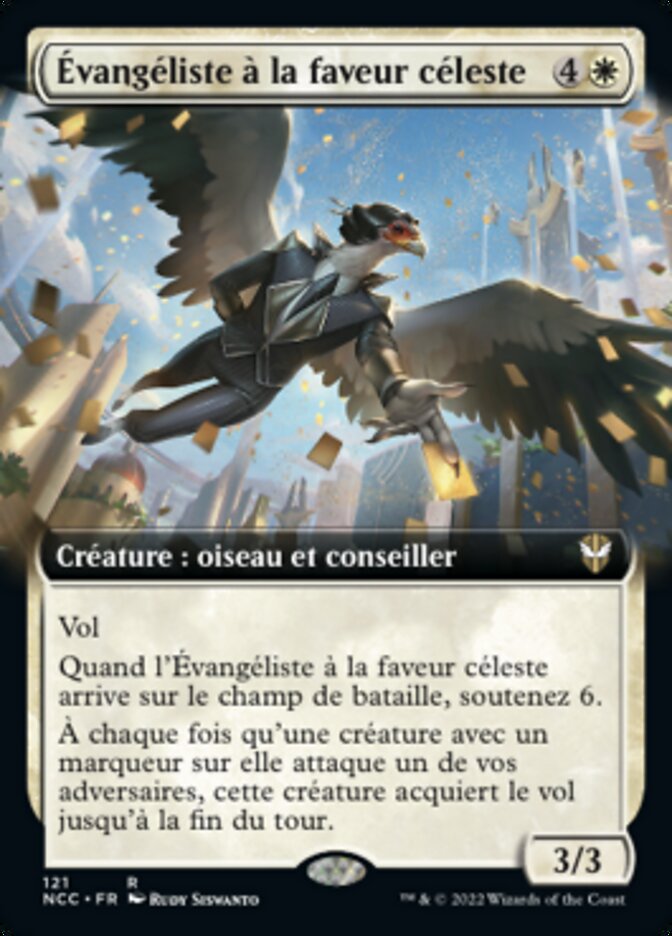 Évangéliste à la faveur céleste