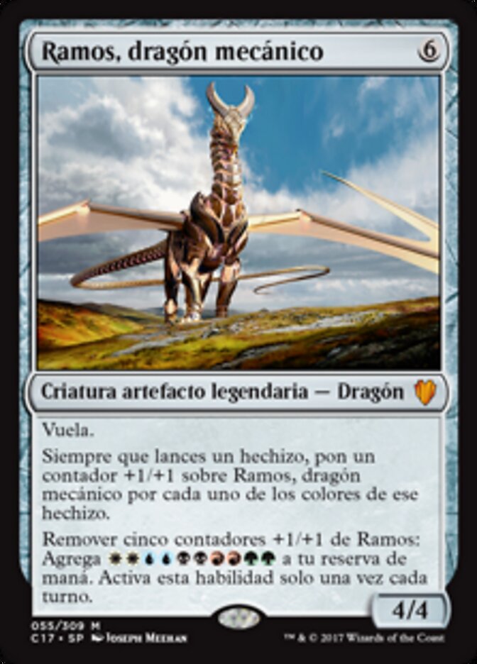 Ramos, dragón mecánico