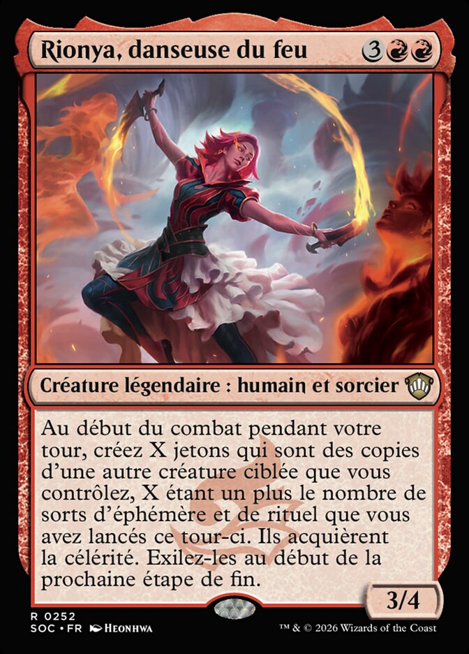 Rionya, danseuse du feu