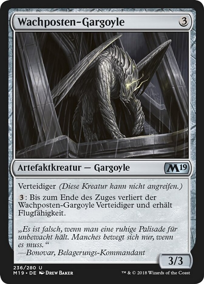 Wachposten-Gargoyle