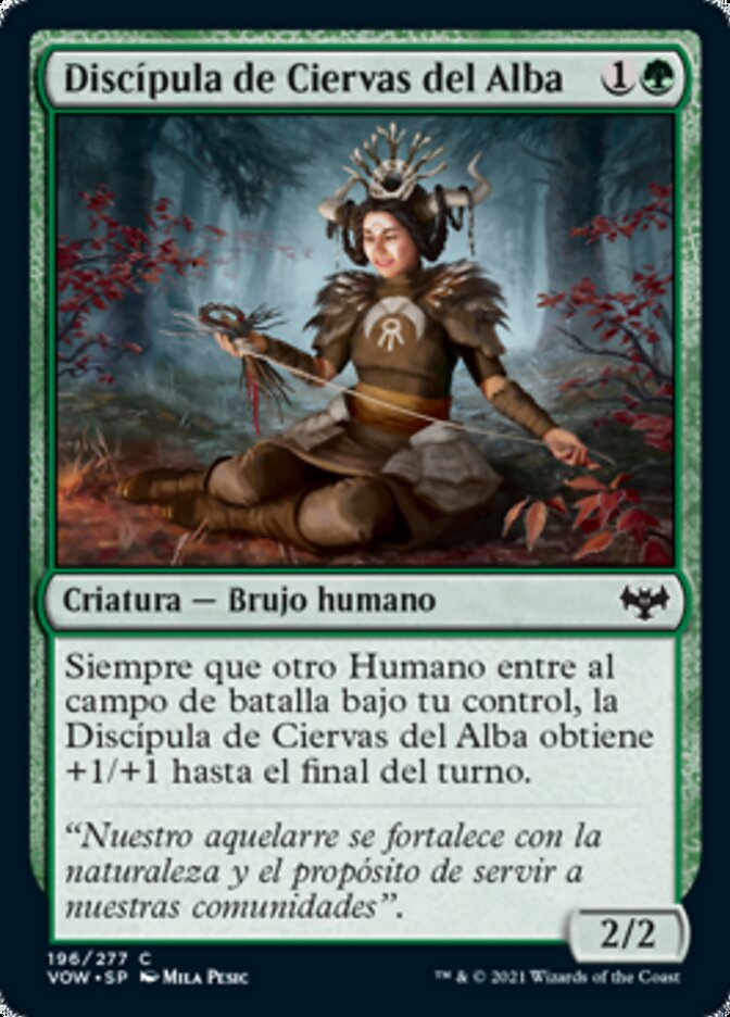 Discípula de Ciervas del Alba