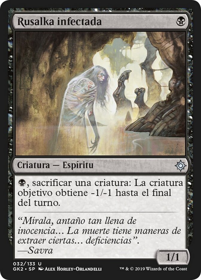 Rusalka infectada