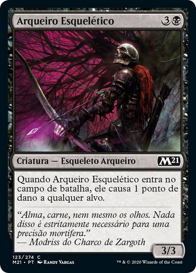 Arqueiro Esquelético