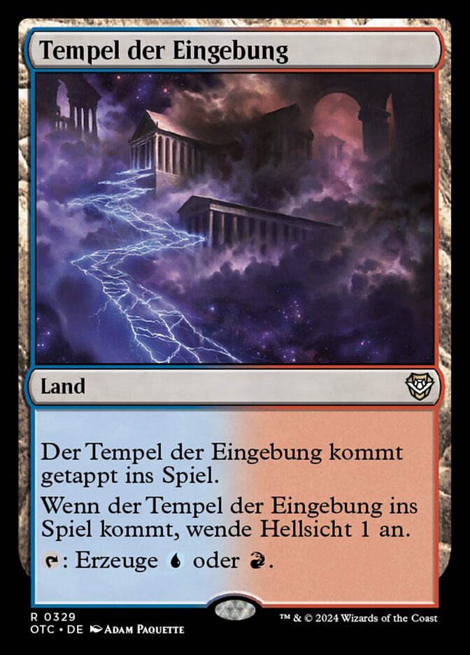 Tempel der Eingebung