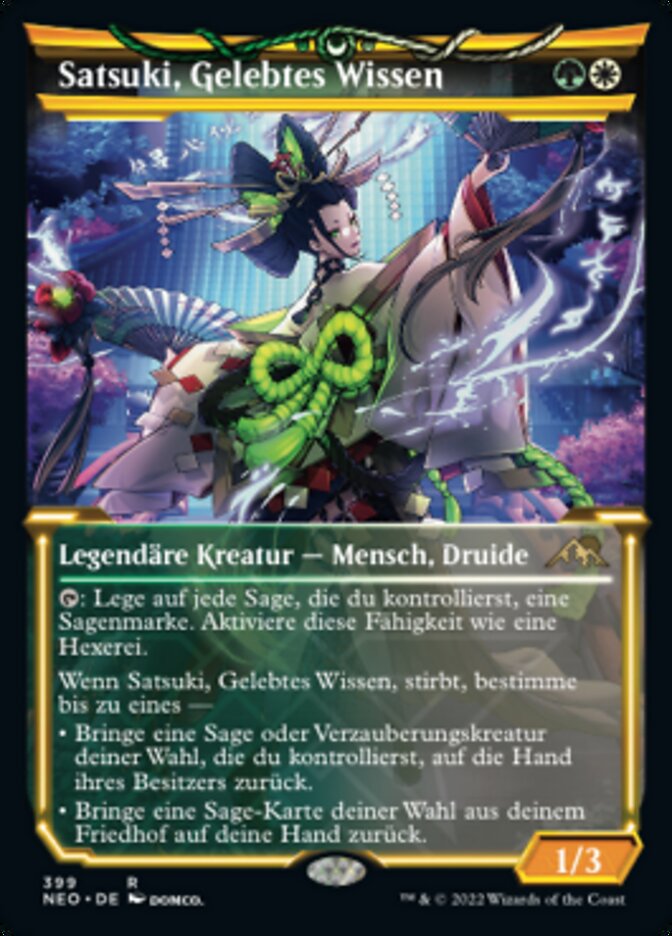Satsuki, Gelebtes Wissen