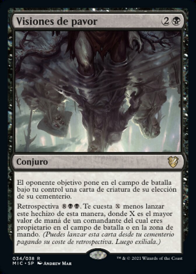 Visiones de pavor
