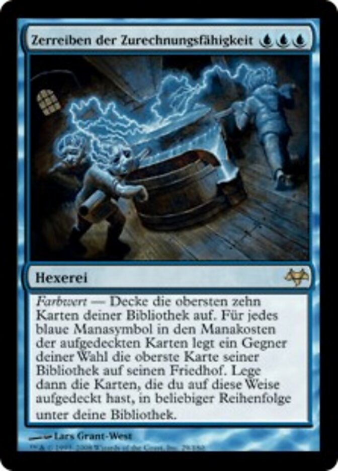 Zerreiben der Zurechnungsfähigkeit