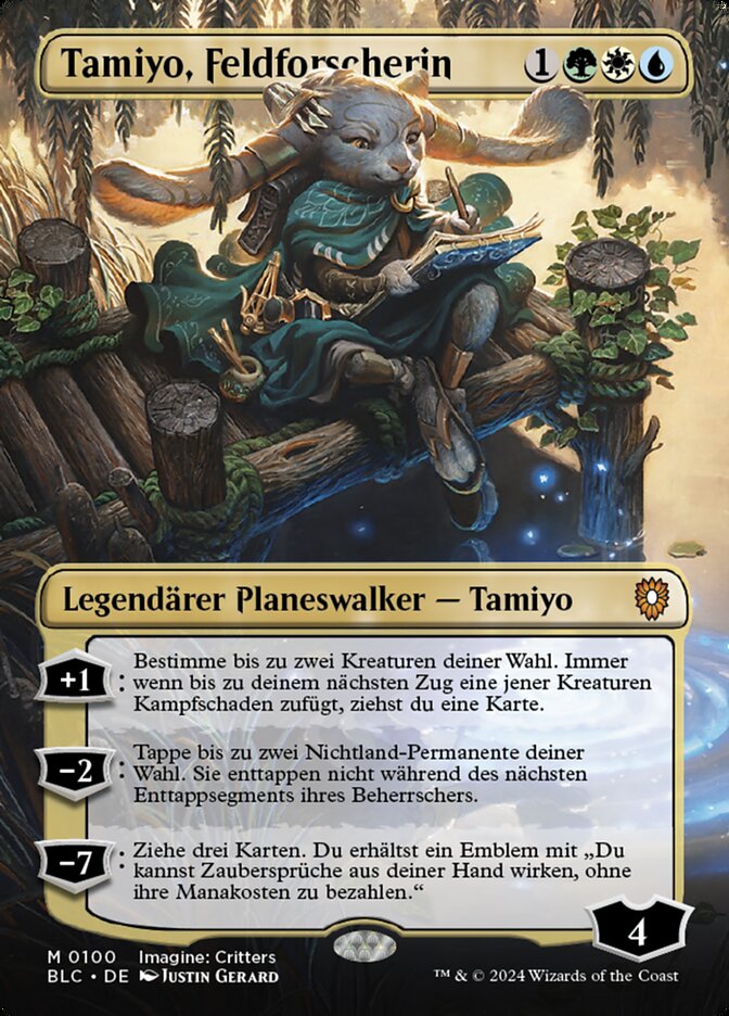 Tamiyo, Feldforscherin