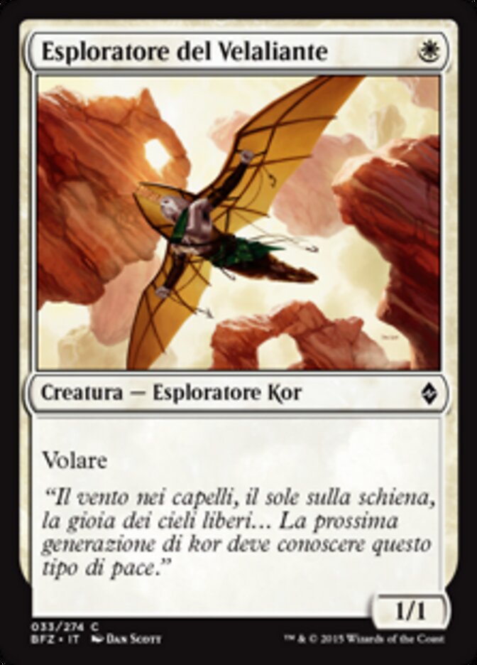 Esploratore del Velaliante