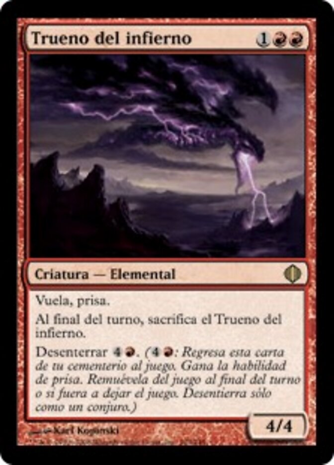 Trueno del infierno