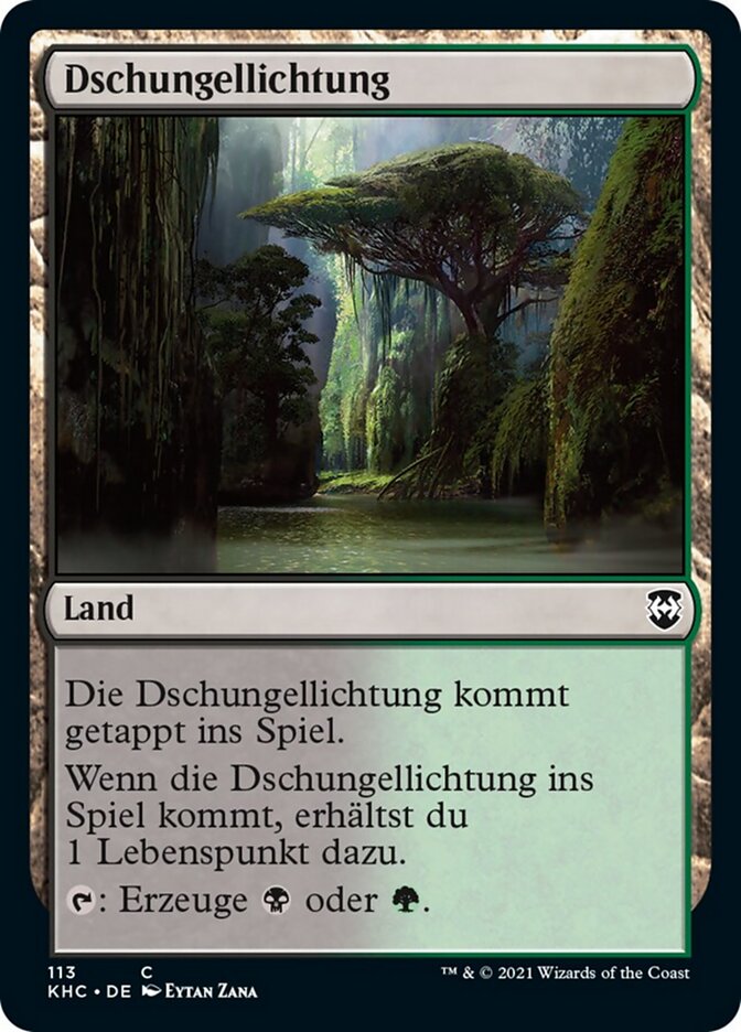 Dschungellichtung