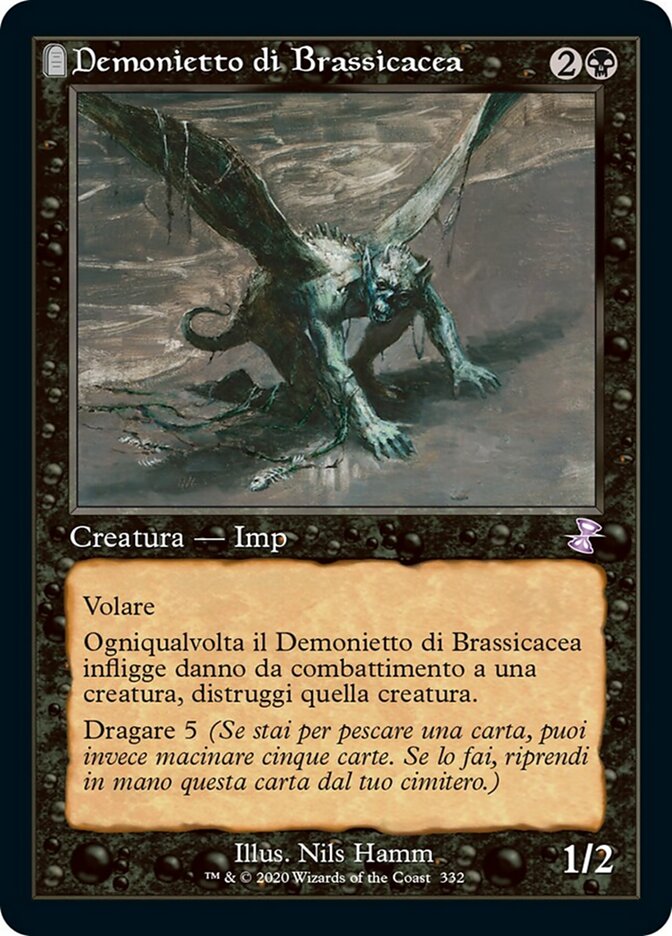 Demonietto di Brassicacea