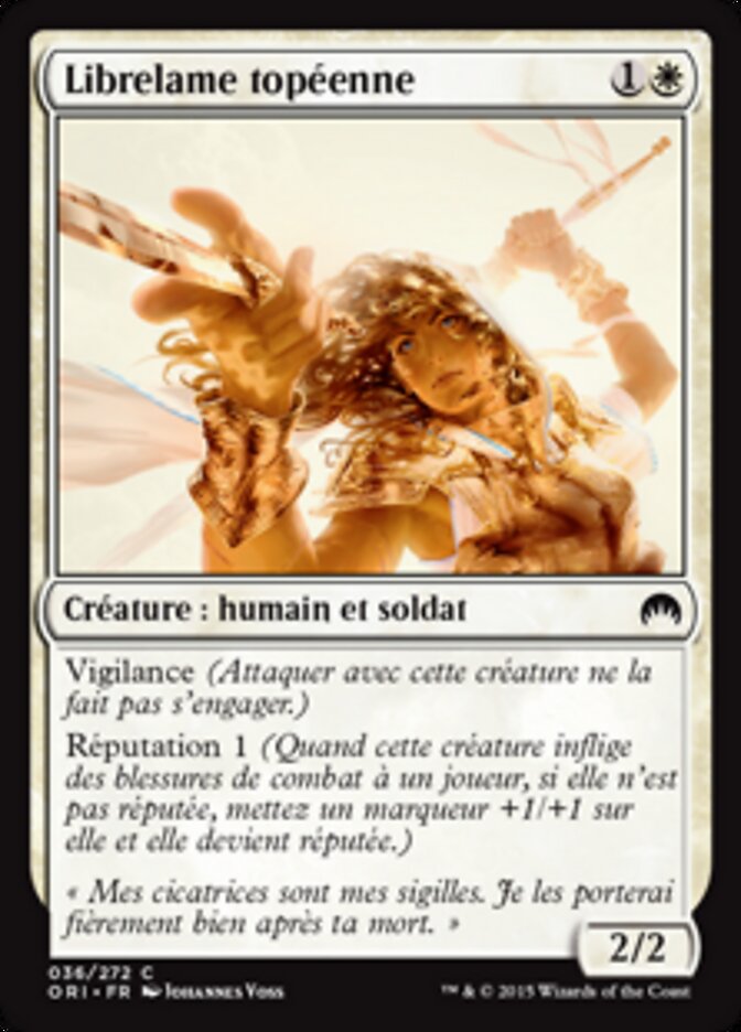 Librelame topéenne