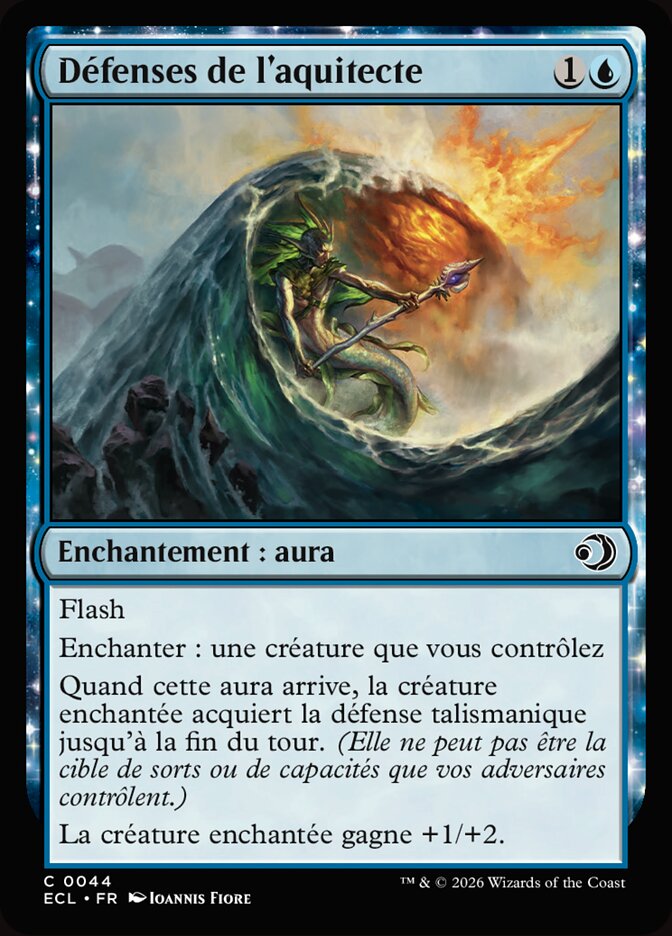 Défenses de l'aquitecte