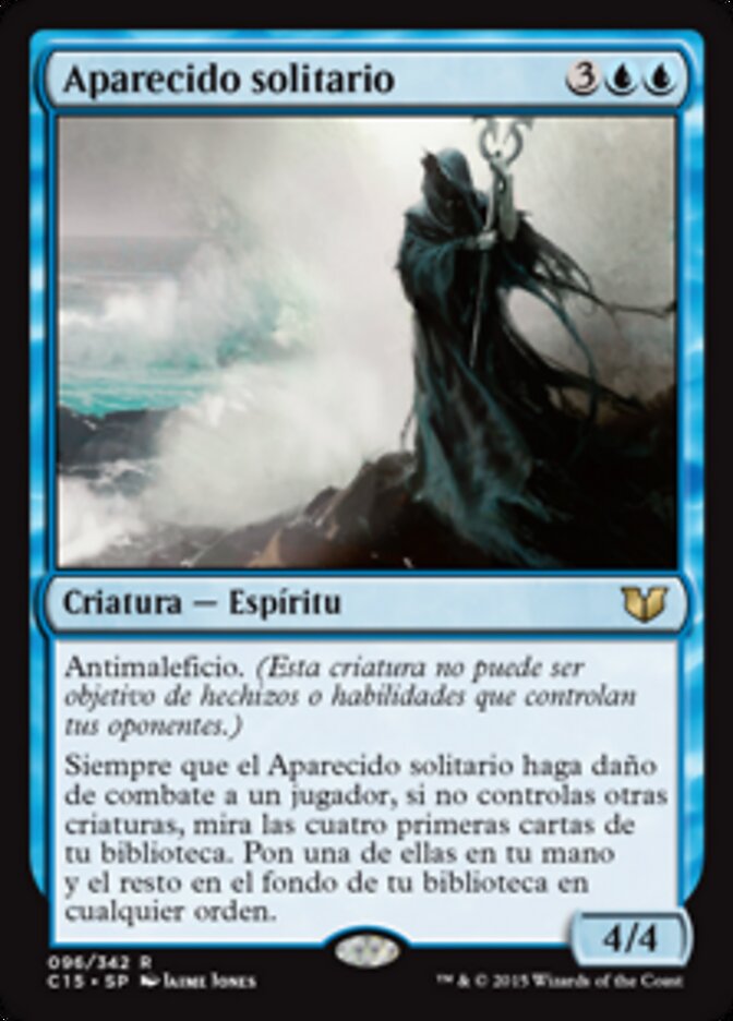 Aparecido solitario