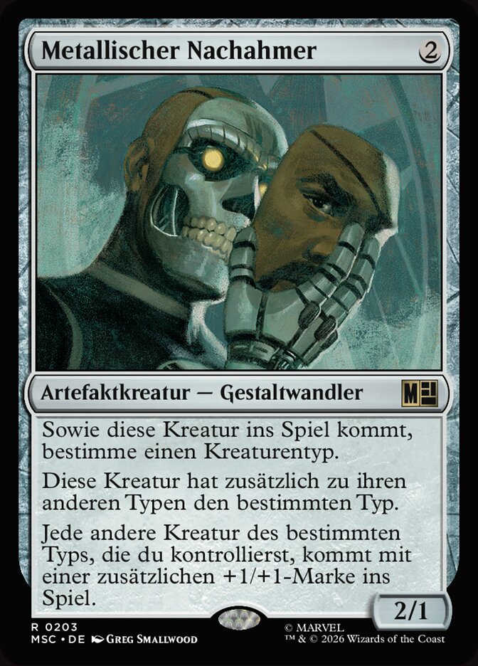 Metallischer Nachahmer