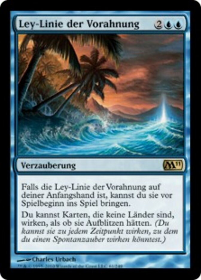 Ley-Linie der Vorahnung