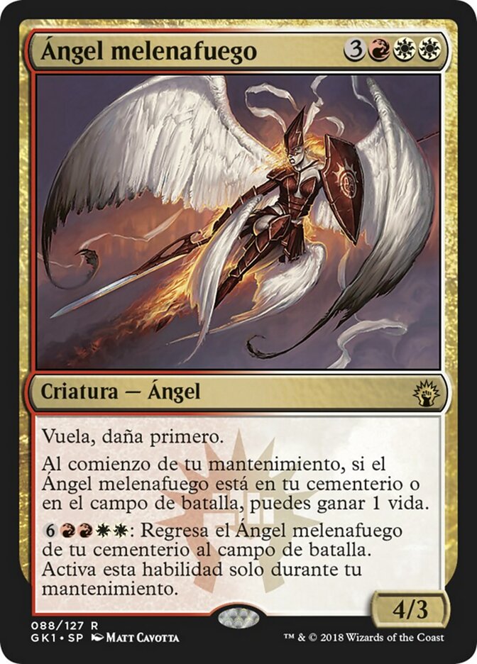Ángel melenafuego