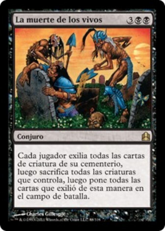 La muerte de los vivos
